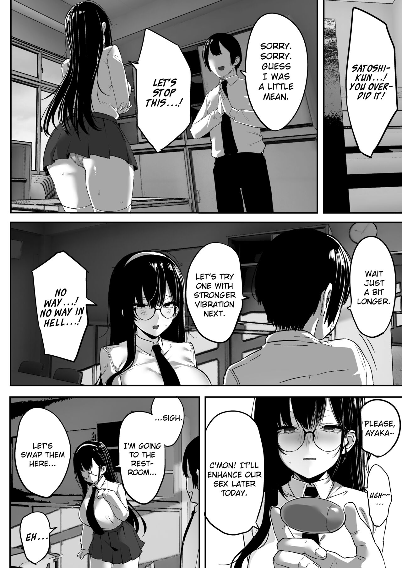 Weak-willed Girlfriend Swept Away and NTR'ed. page 7