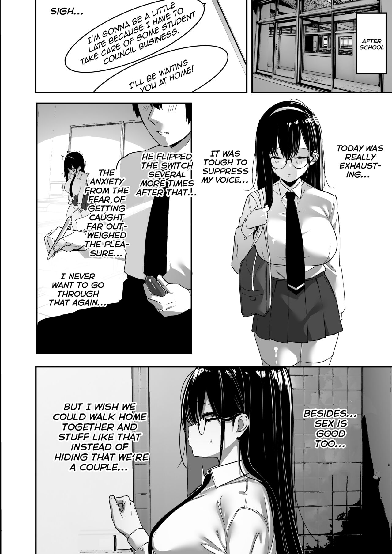 Weak-willed Girlfriend Swept Away and NTR'ed. page 9