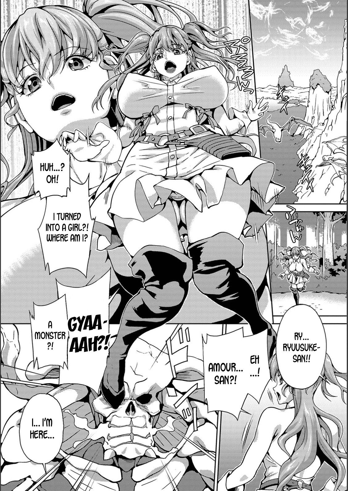 WEB Ban Mesuiki!! Nyotaika Yuugi Vol.02 page 36