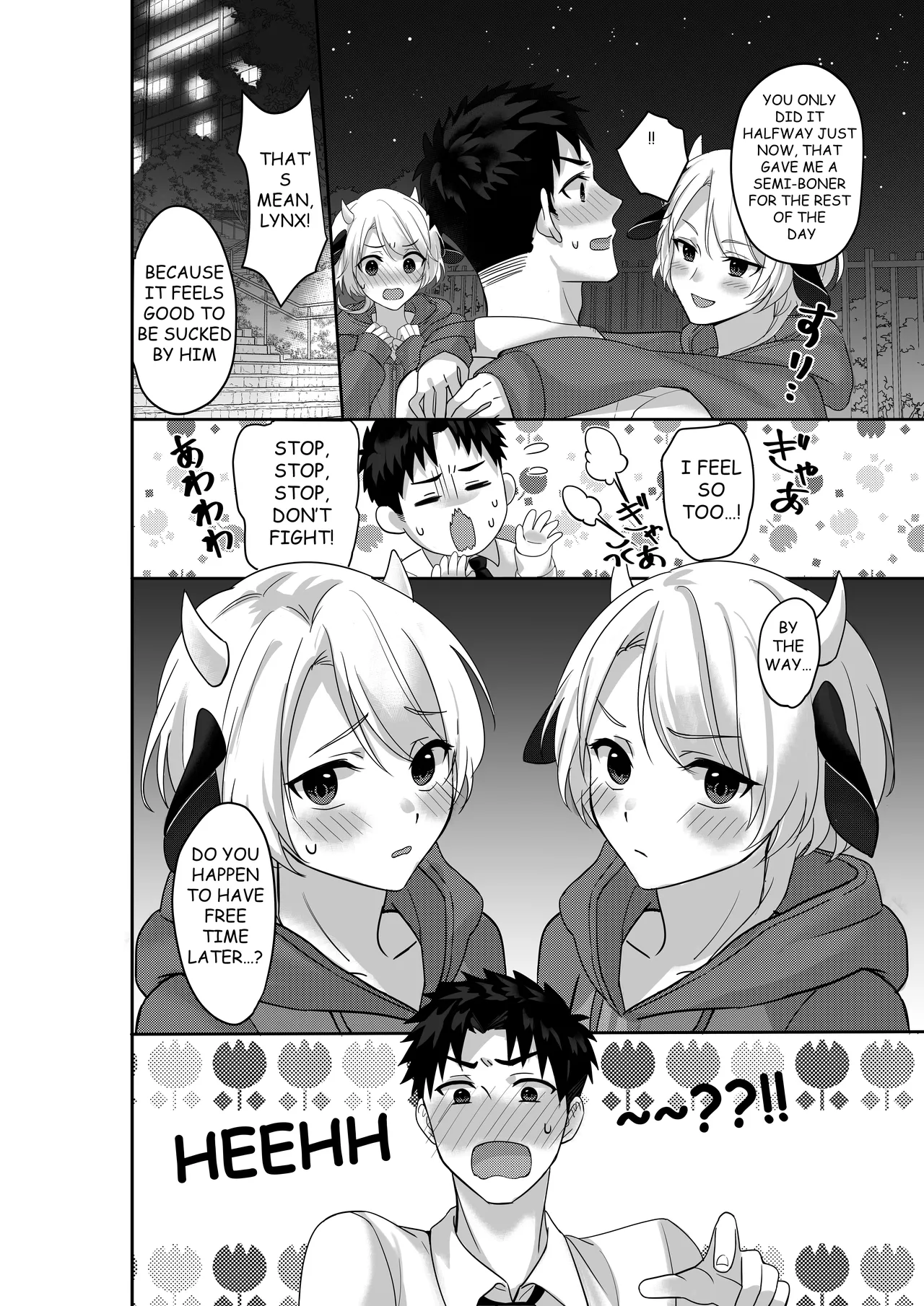 WELCOME TO MILK BULLS CAFE PLEASE INDULGE TO THE TWIN MILK BULLS’ EXTRA THICK YET EROTIC MILK page 17