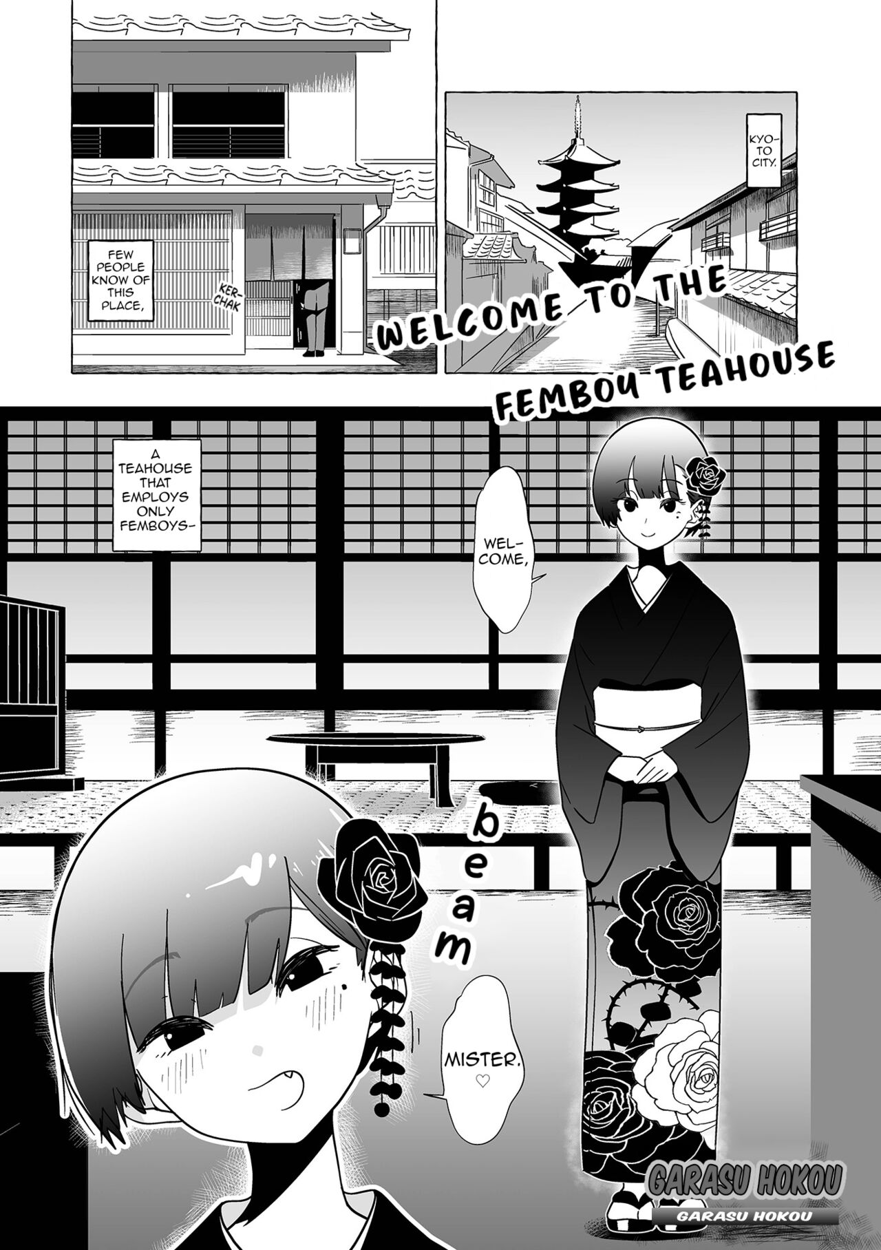 Welcome to the Femboy Teahouse page 1