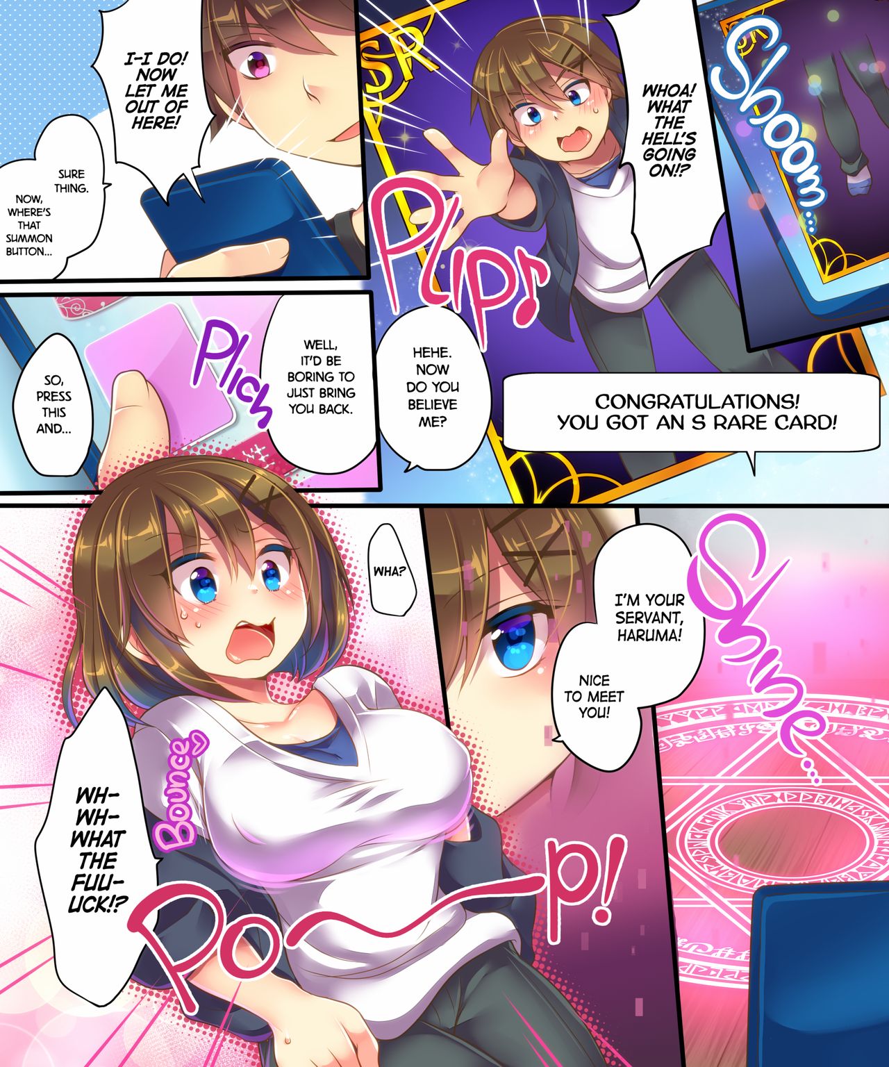 What Happens When You Gender Bend Close Friends With A Magic App lol page 11