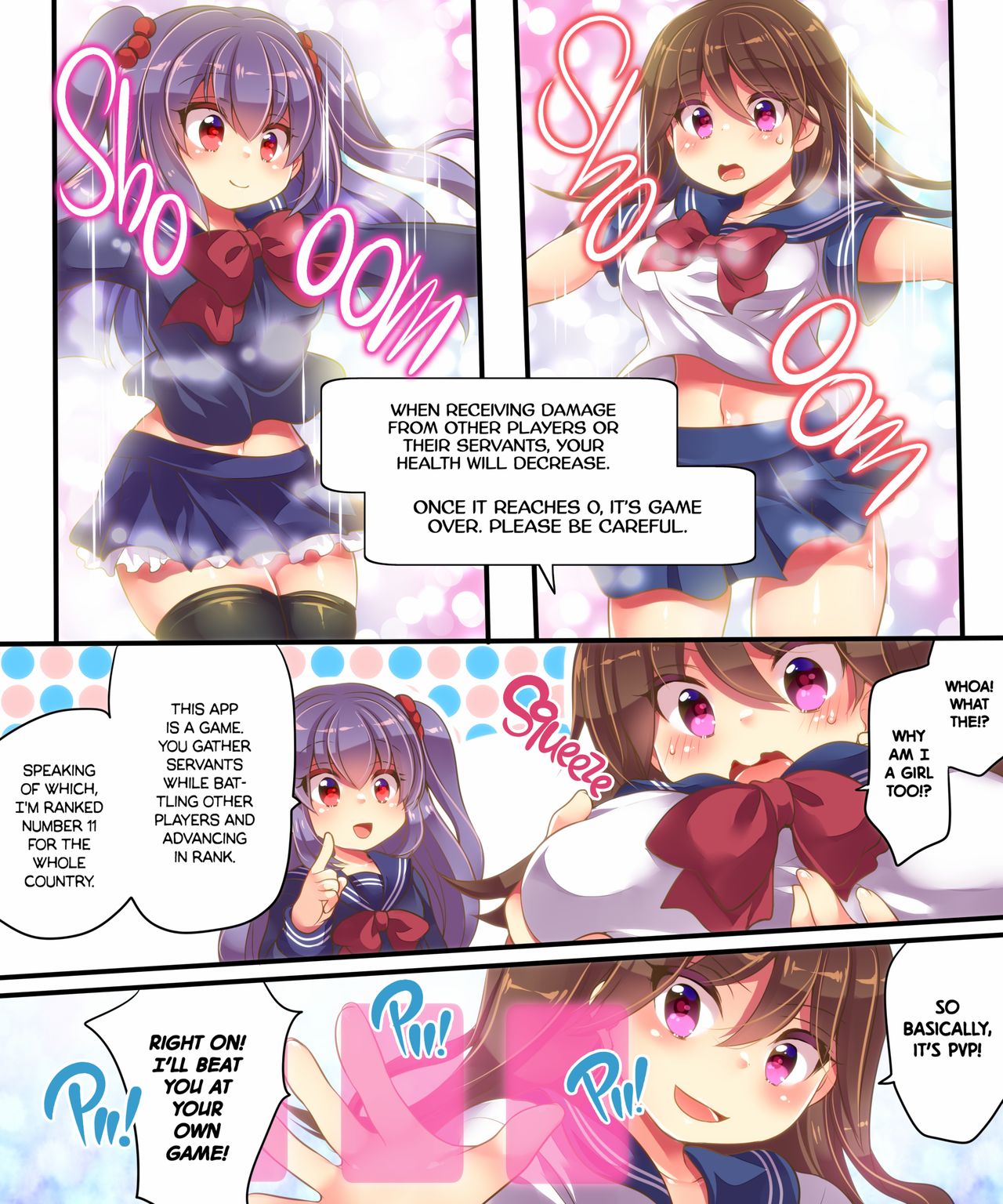 What Happens When You Gender Bend Close Friends With A Magic App lol page 33
