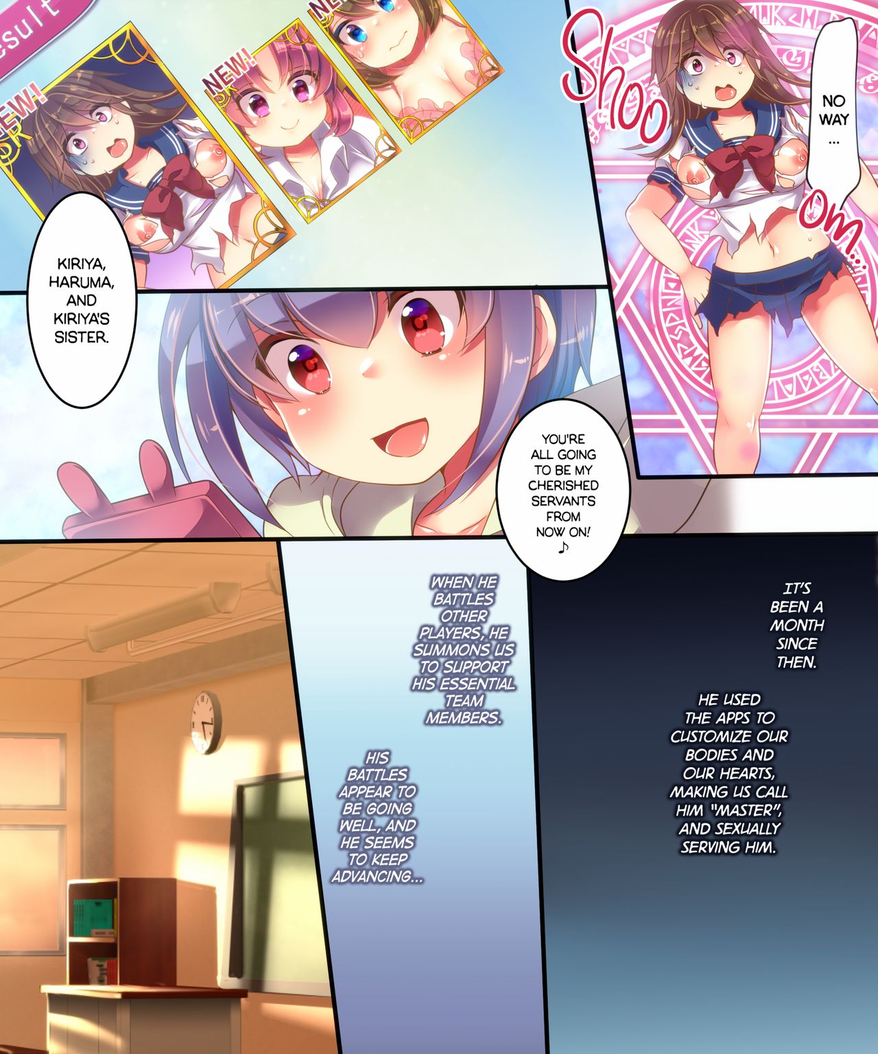 What Happens When You Gender Bend Close Friends With A Magic App lol page 36