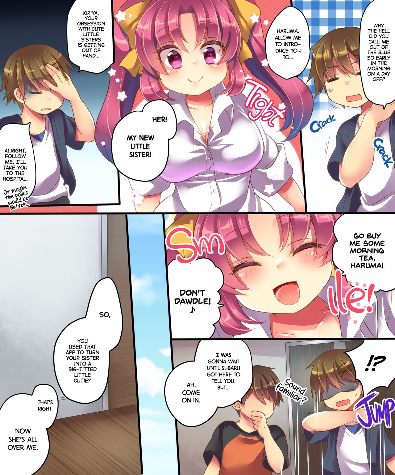 What Happens When You Gender Bend Close Friends With A Magic App lol page 9