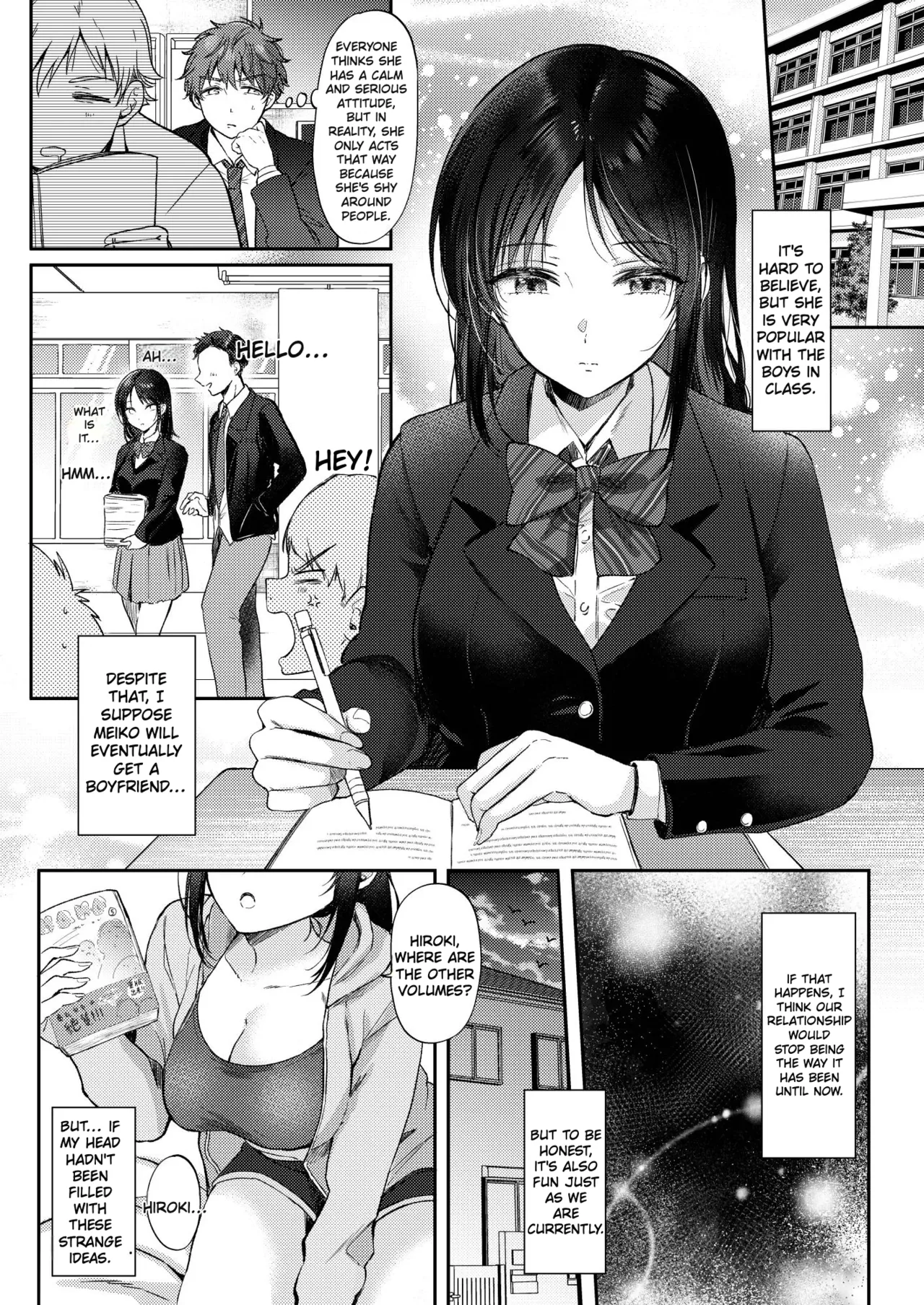 What Happens When You Sleep With Your Oblivious Childhood Friend Just Out of Curiosity Part 1 page 8