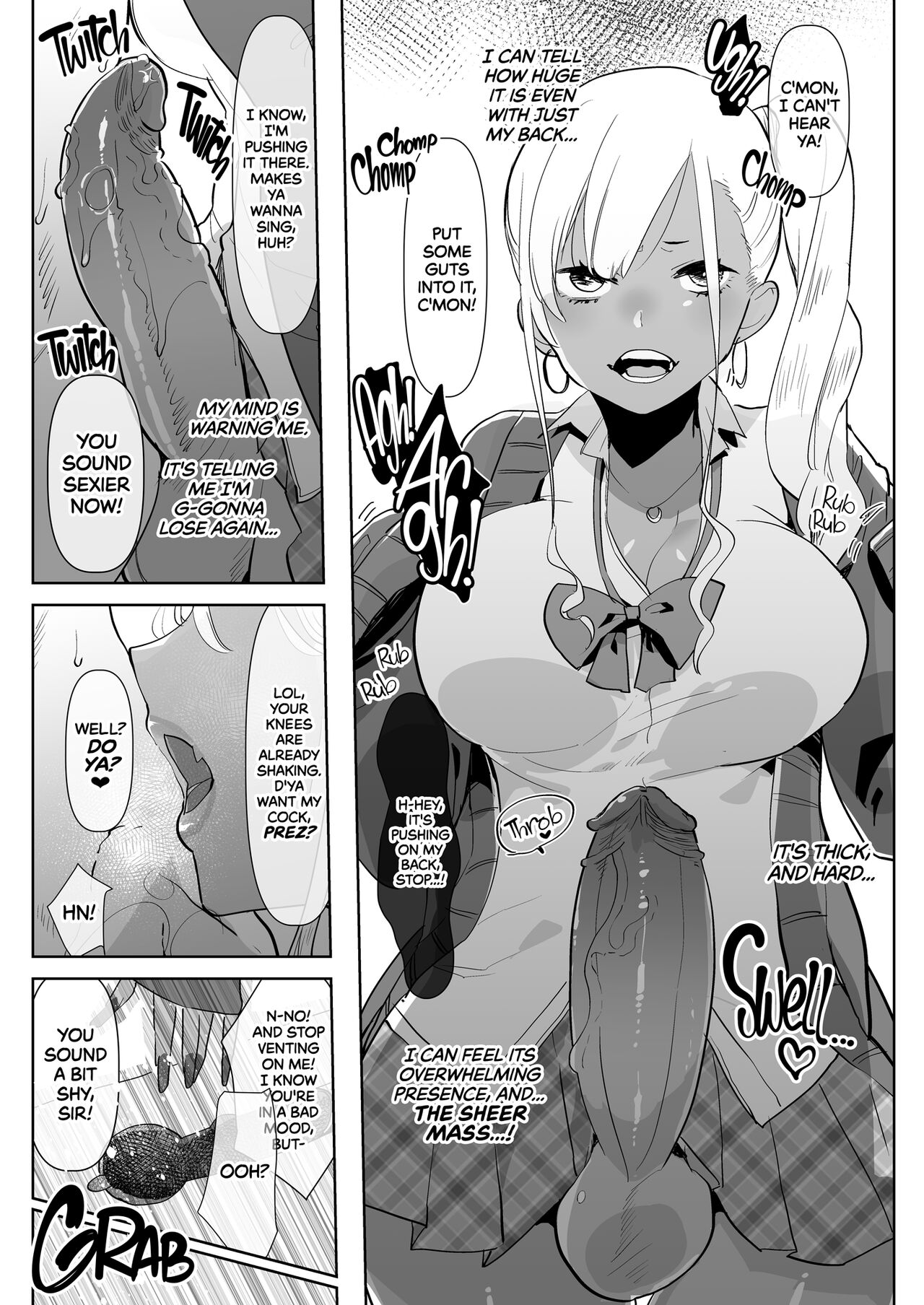 What Happens When Your Tan Gyaru Futa Girlfriend Is in a Bad Mood and Invites You To Karaoke... page 11