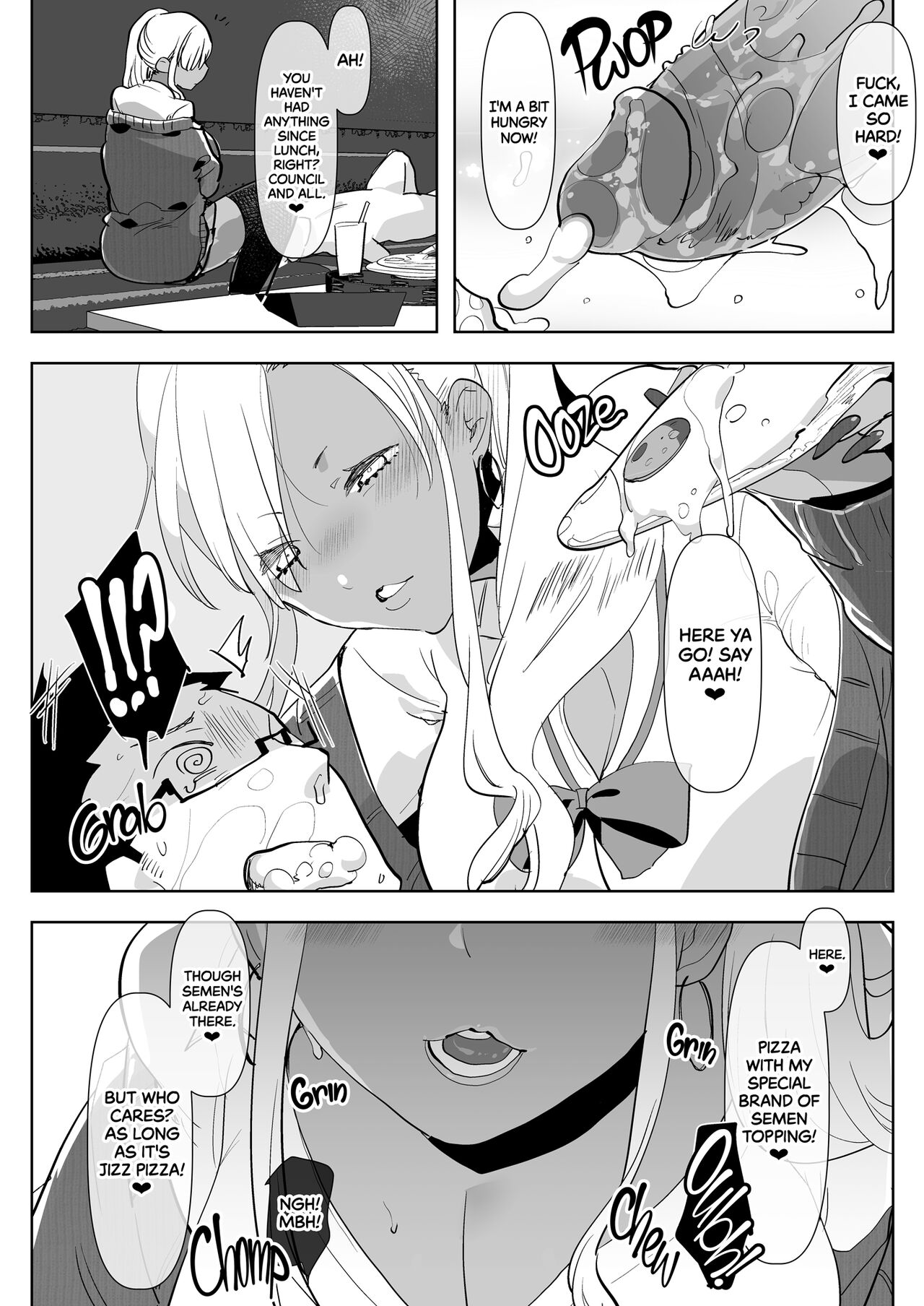 What Happens When Your Tan Gyaru Futa Girlfriend Is in a Bad Mood and Invites You To Karaoke... page 20
