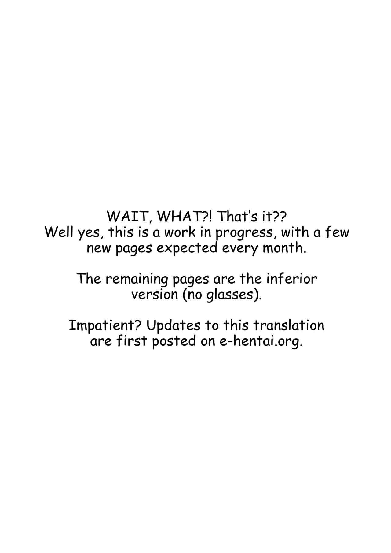 What the hell will happen?! page 111