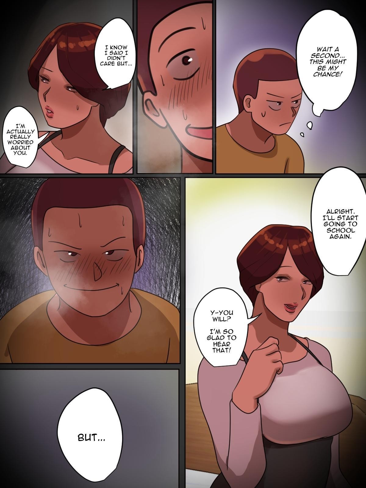 What would happen if you said "Let's have sex." while your teacher was scolding you? page 11