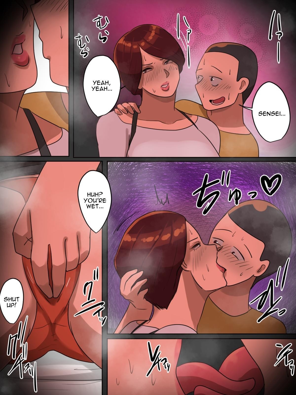 What would happen if you said "Let's have sex." while your teacher was scolding you? page 15