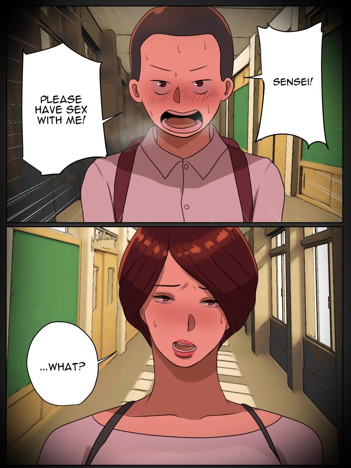 What would happen if you said "Let's have sex." while your teacher was scolding you? page 2