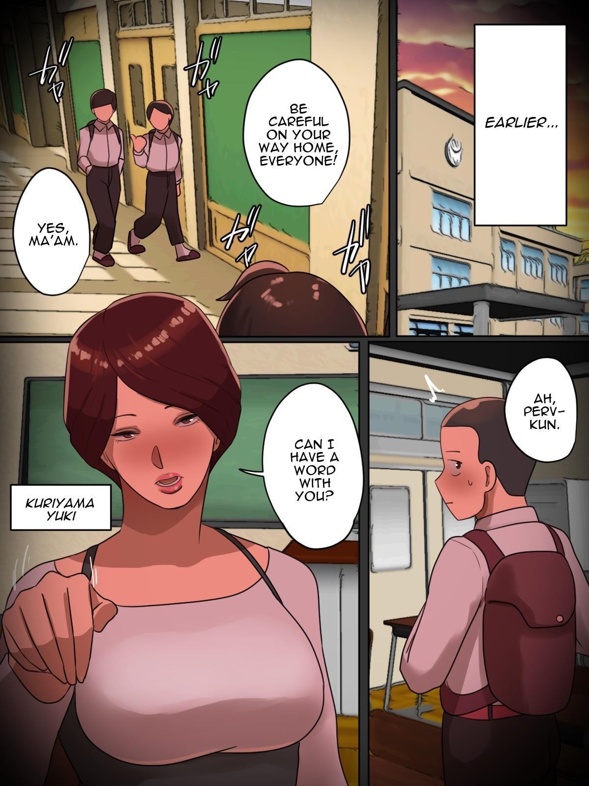 What would happen if you said "Let's have sex." while your teacher was scolding you? page 3