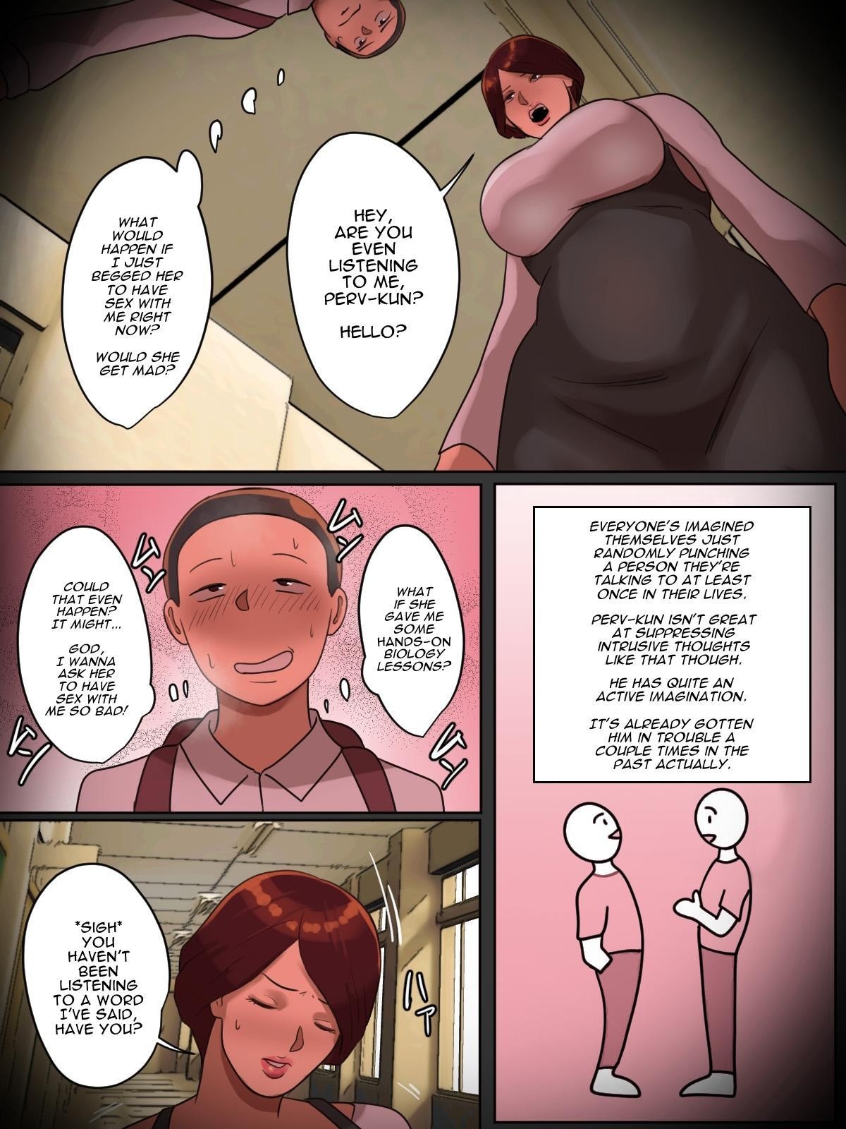 What would happen if you said "Let's have sex." while your teacher was scolding you? page 5
