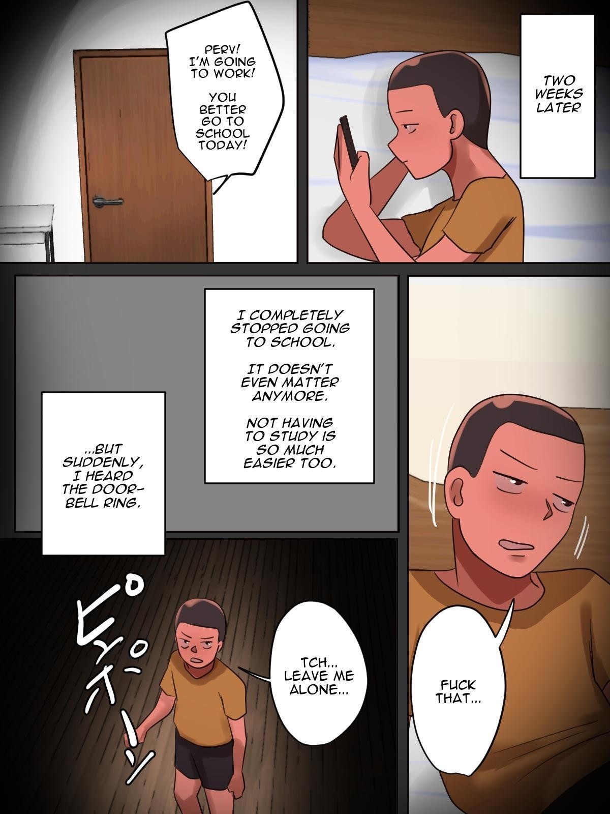 What would happen if you said "Let's have sex." while your teacher was scolding you? page 9