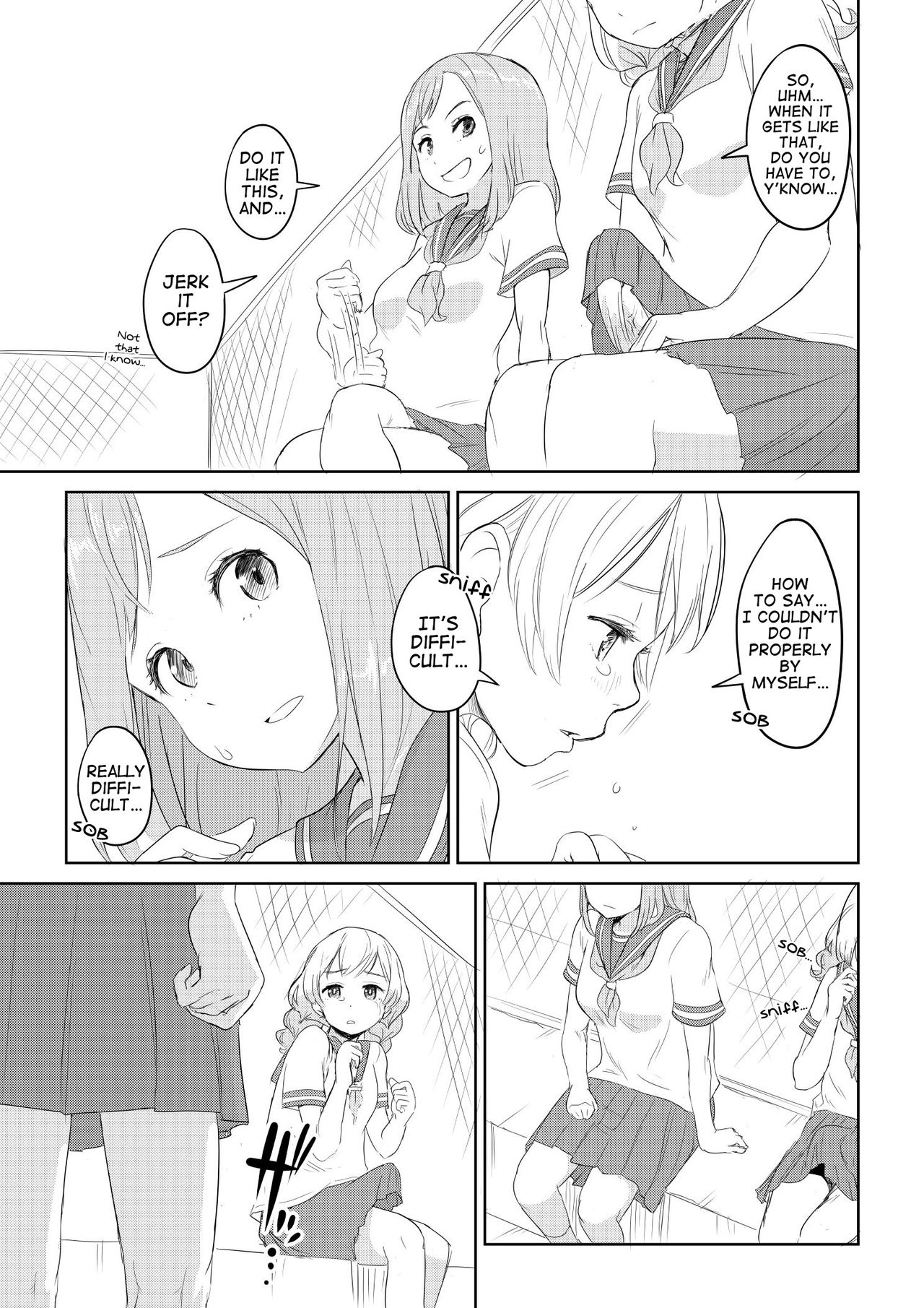 What Would You Do If You Grew a Dick? Best Friend Chapter page 3