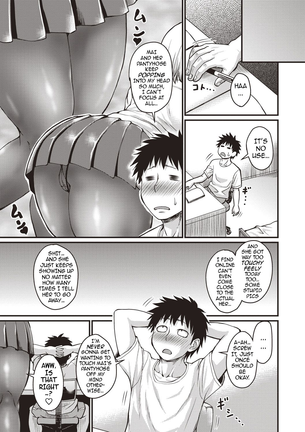 What’s Tight and Black and Sheer All Over? page 5