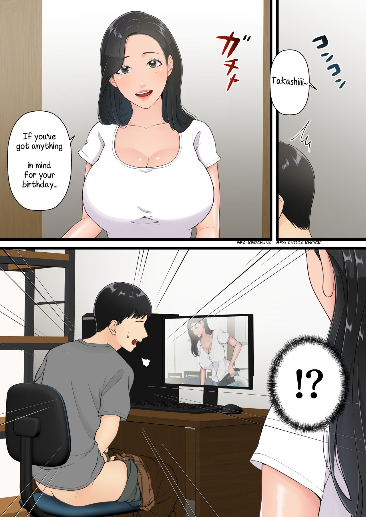 When a Good Mom Succumbs to Her Son's Cock page 11