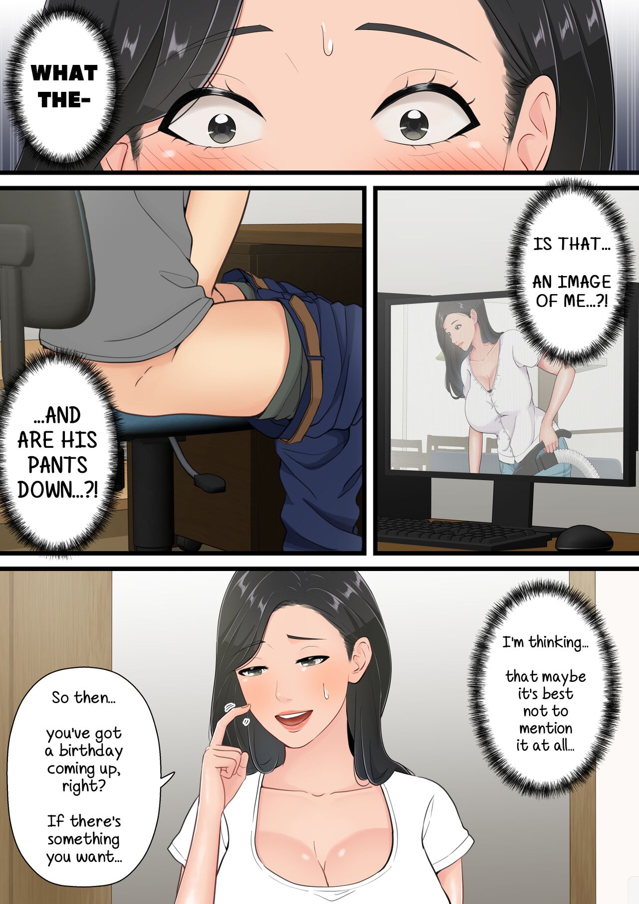 When a Good Mom Succumbs to Her Son's Cock page 12