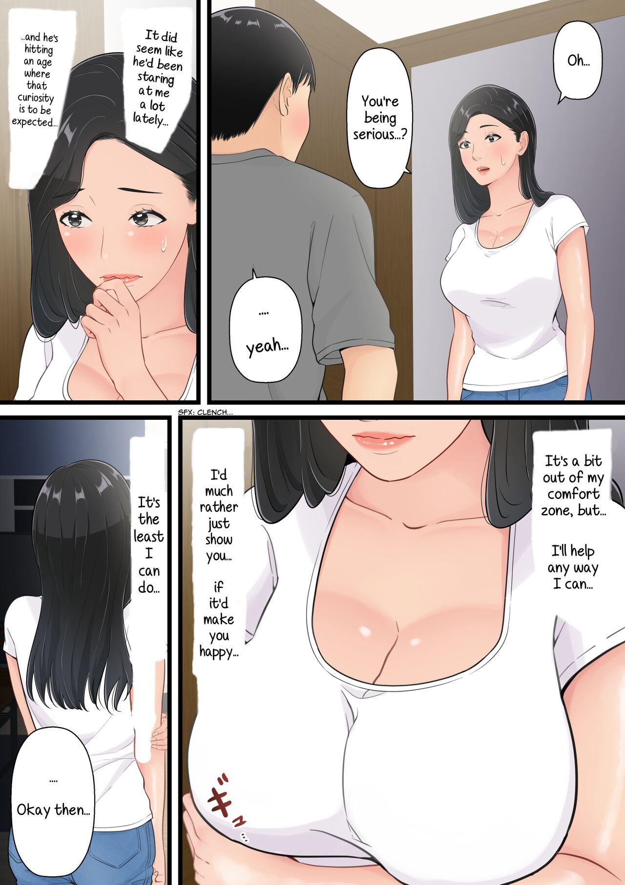 When a Good Mom Succumbs to Her Son's Cock page 15