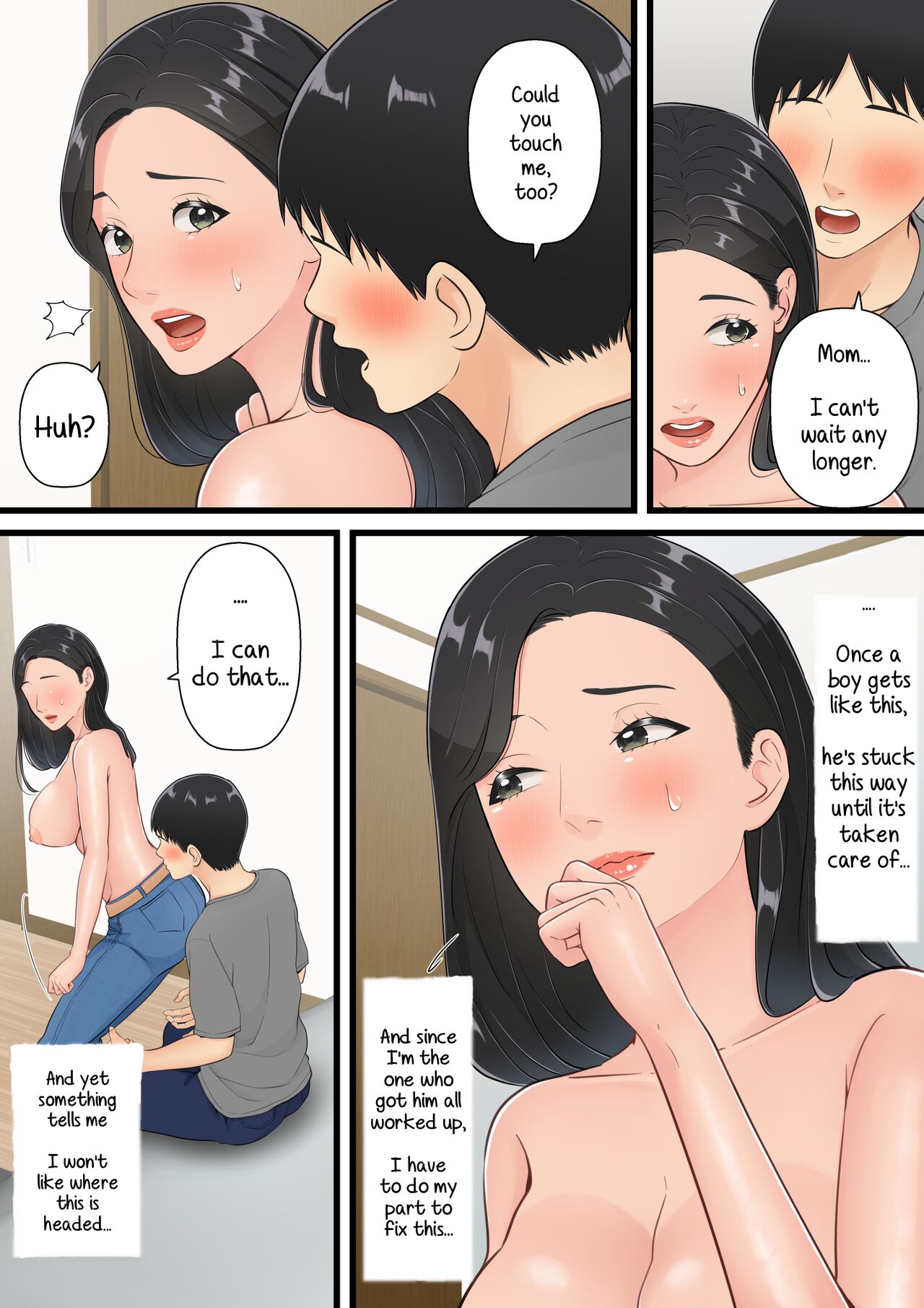 When a Good Mom Succumbs to Her Son's Cock page 21
