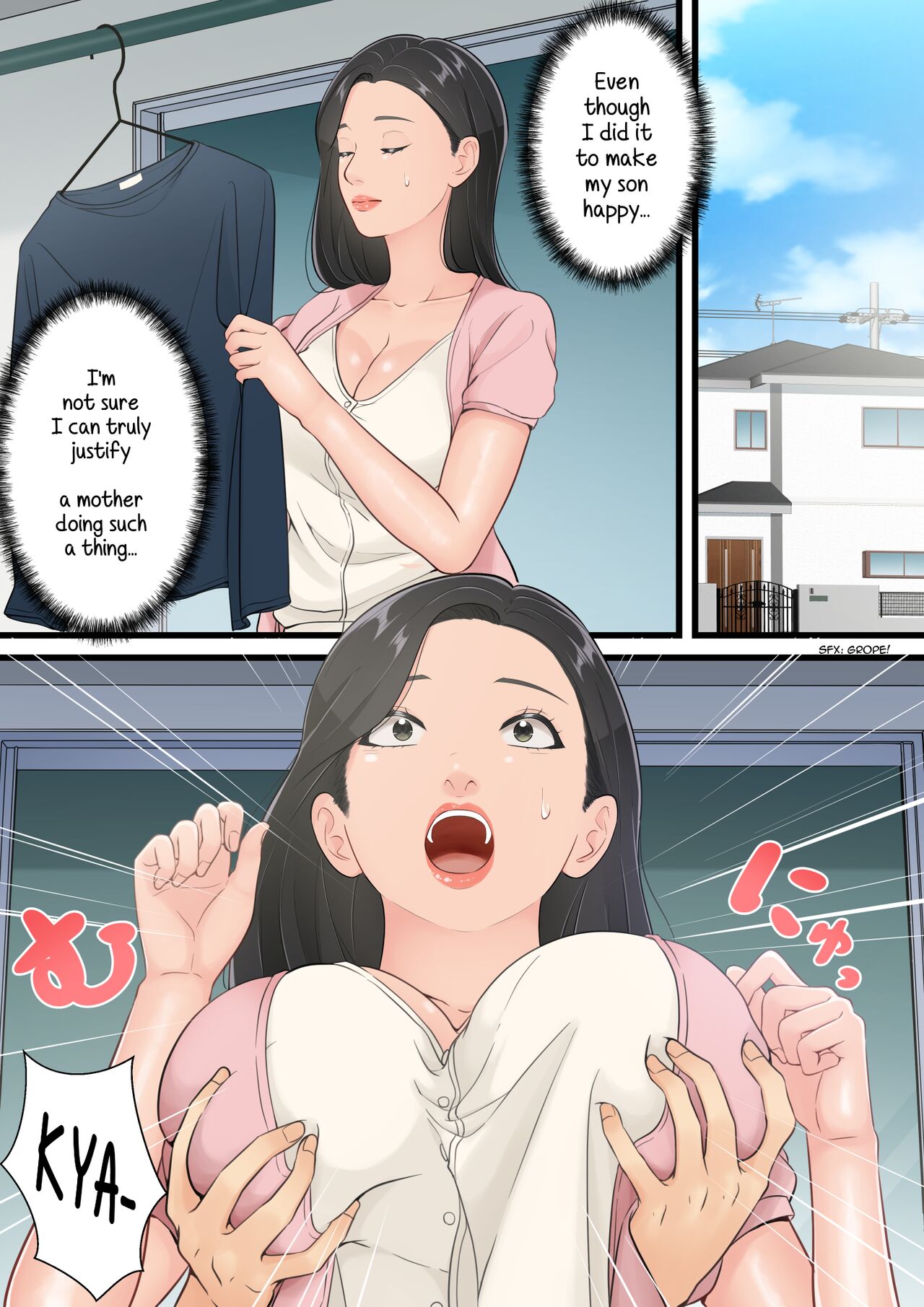 When a Good Mom Succumbs to Her Son's Cock page 26