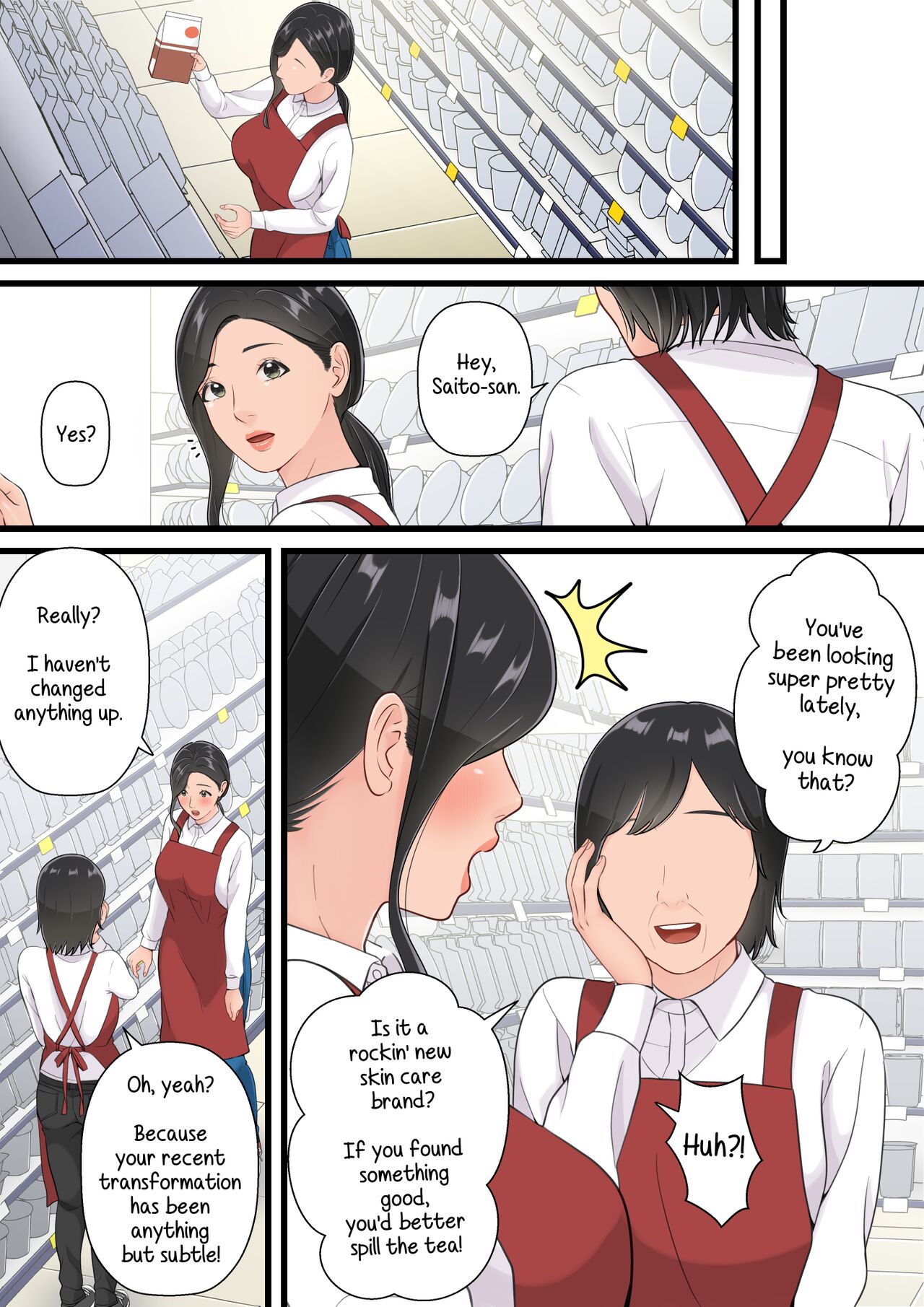 When a Good Mom Succumbs to Her Son's Cock page 32