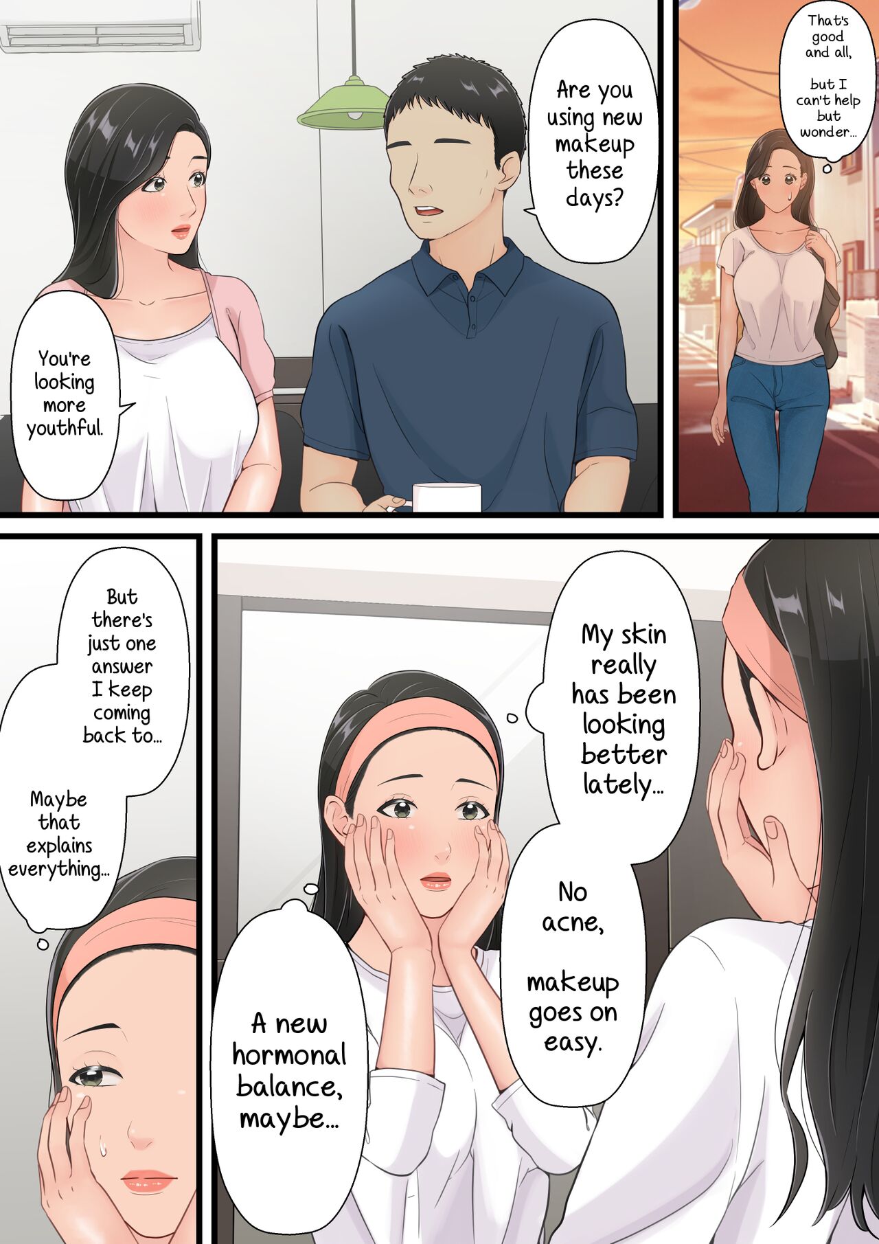 When a Good Mom Succumbs to Her Son's Cock page 33