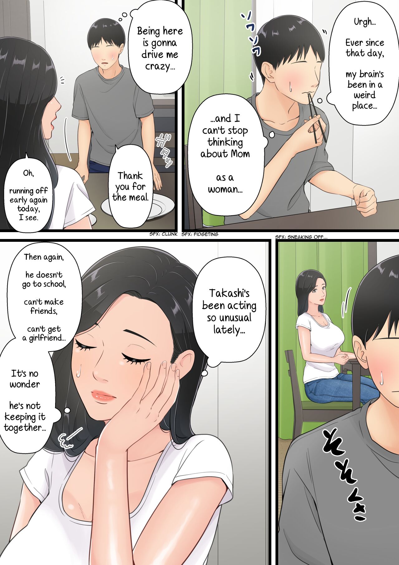When a Good Mom Succumbs to Her Son's Cock page 9