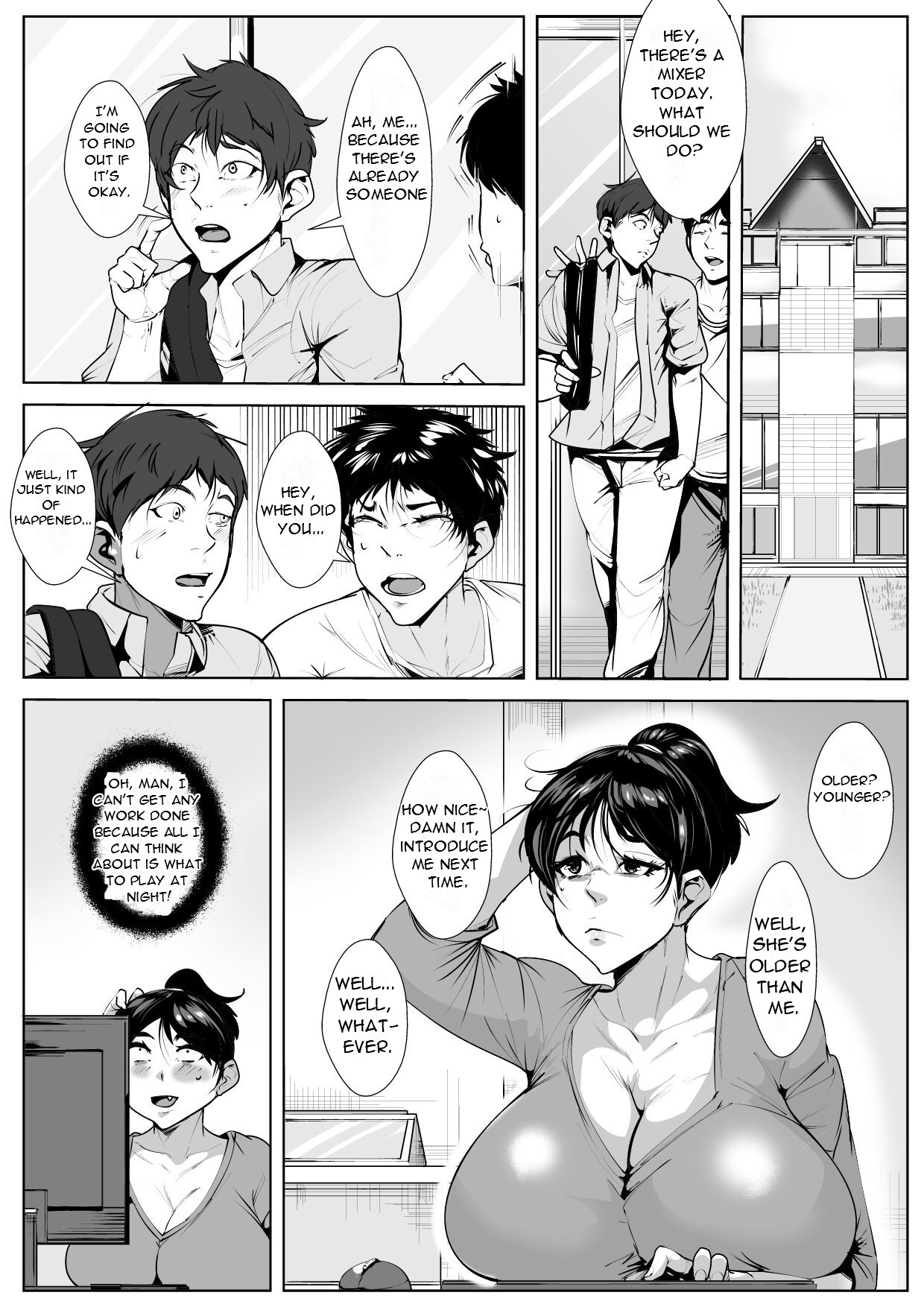 When a Nephew Comes to Stay at His Naughty Aunt's House... page 32