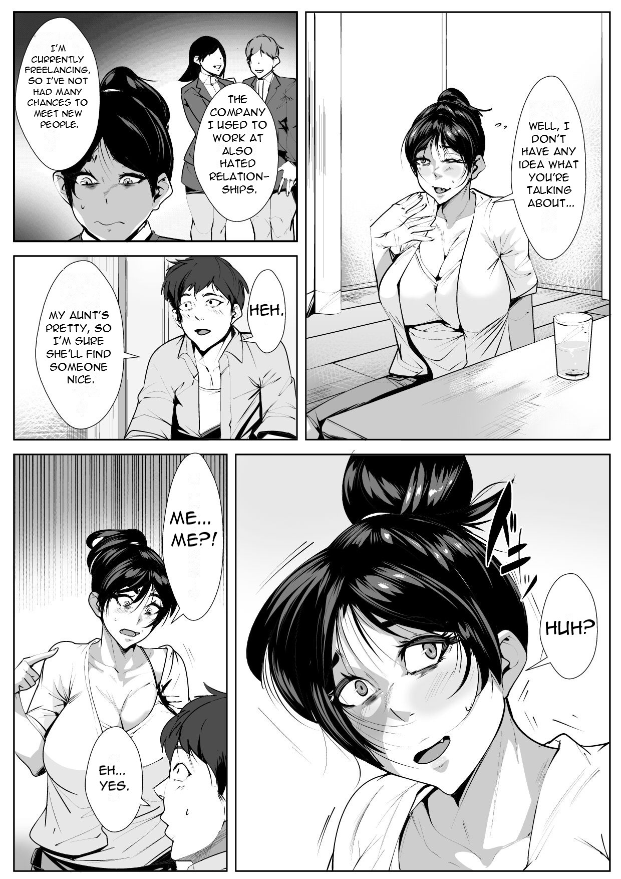 When a Nephew Comes to Stay at His Naughty Aunt's House... page 7