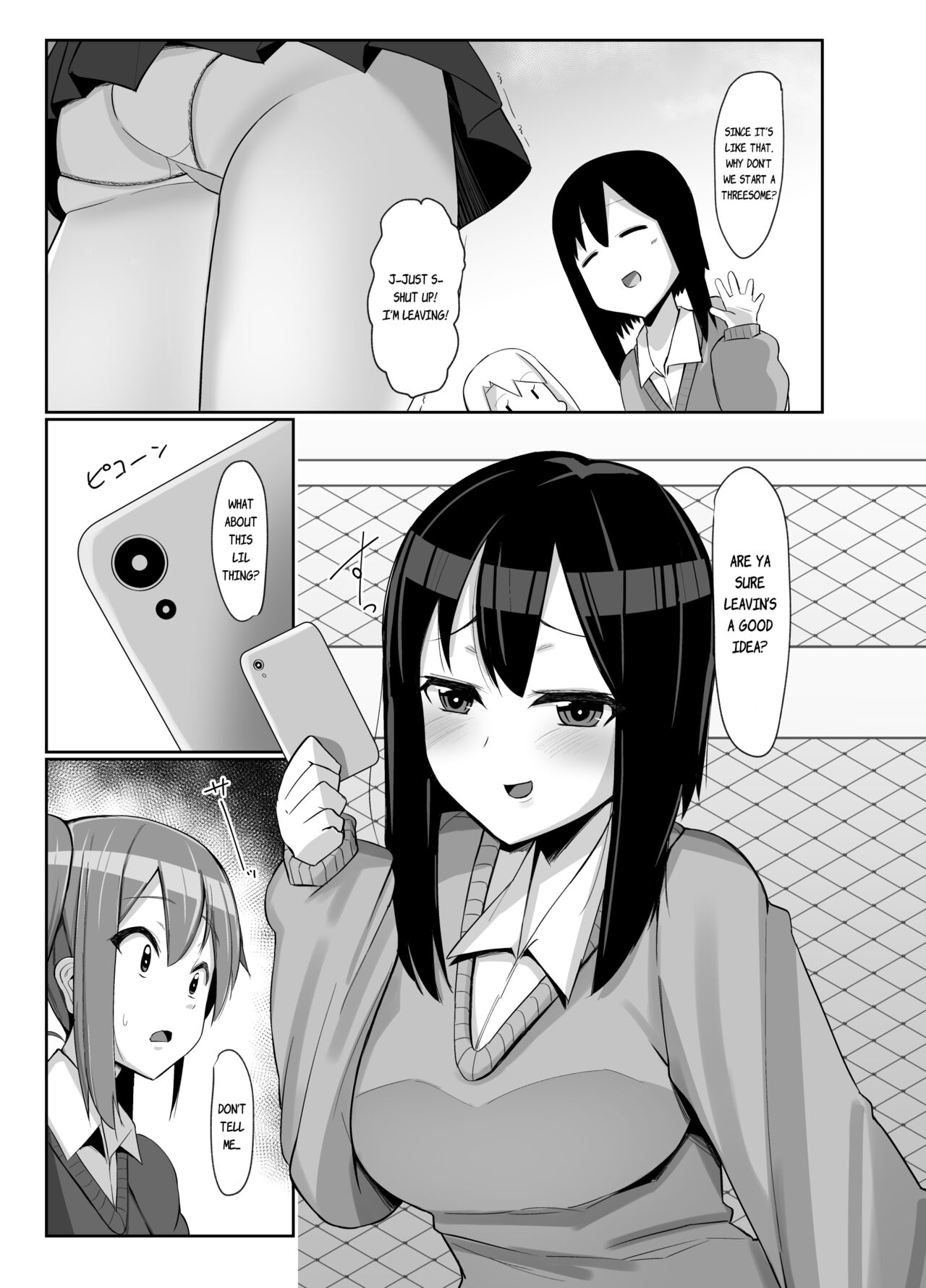 When Futanari Girls Meet 3 page 12