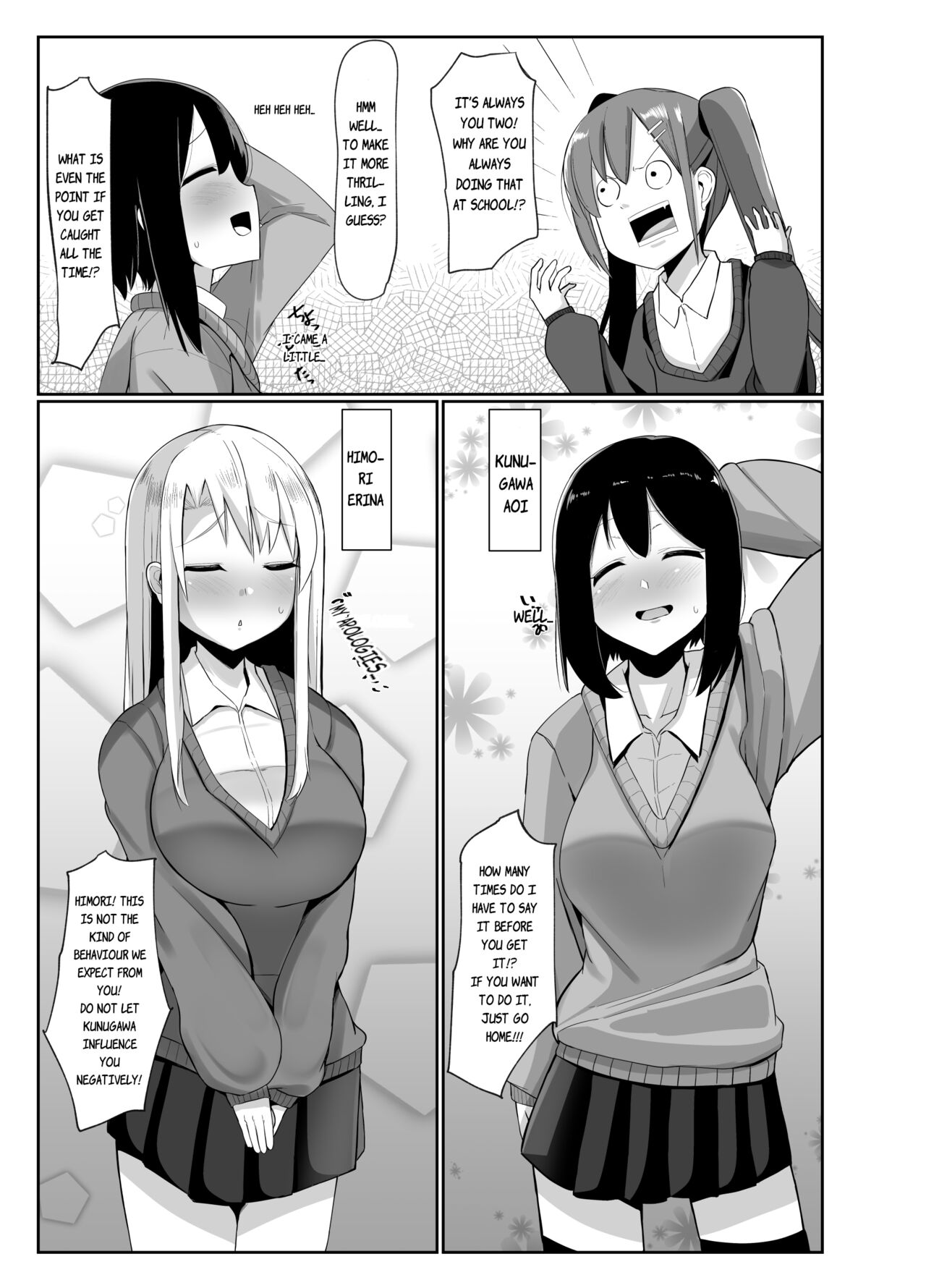 When Futanari Girls Meet 3 page 4
