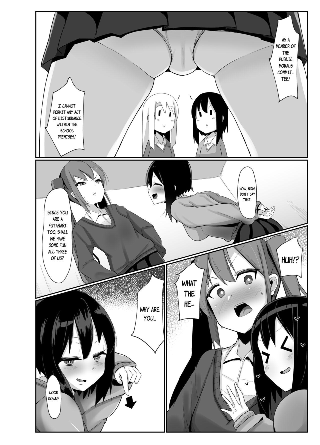When Futanari Girls Meet 3 page 5
