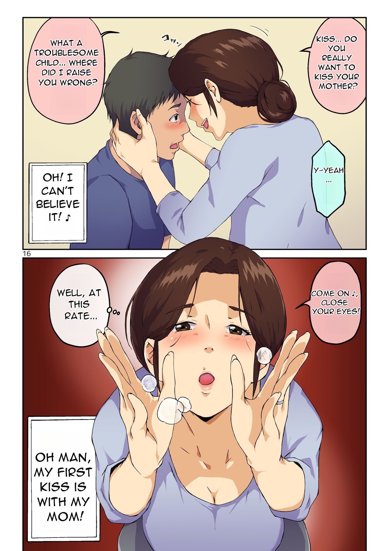 When I Confessed to My Mother, She Let Me Do XXXX page 17