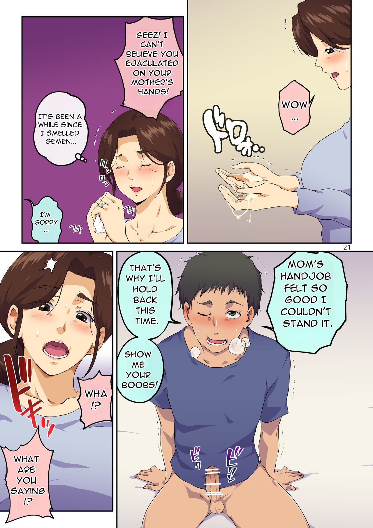 When I Confessed to My Mother, She Let Me Do XXXX page 22