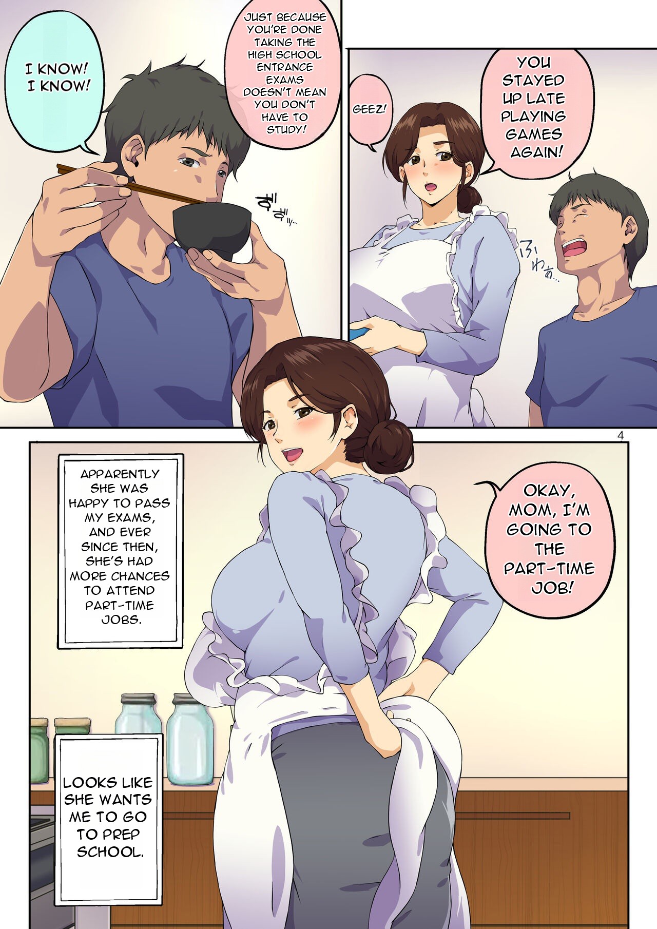 When I Confessed to My Mother, She Let Me Do XXXX page 5