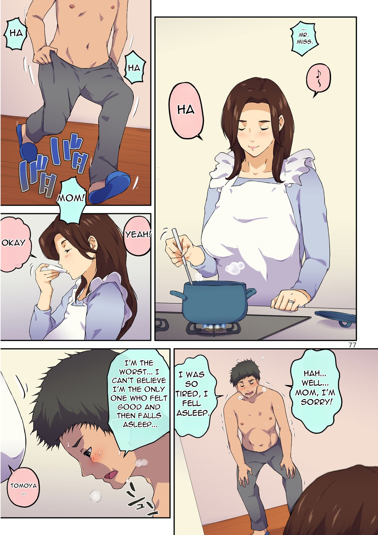 When I Confessed to My Mother, She Let Me Do XXXX page 78