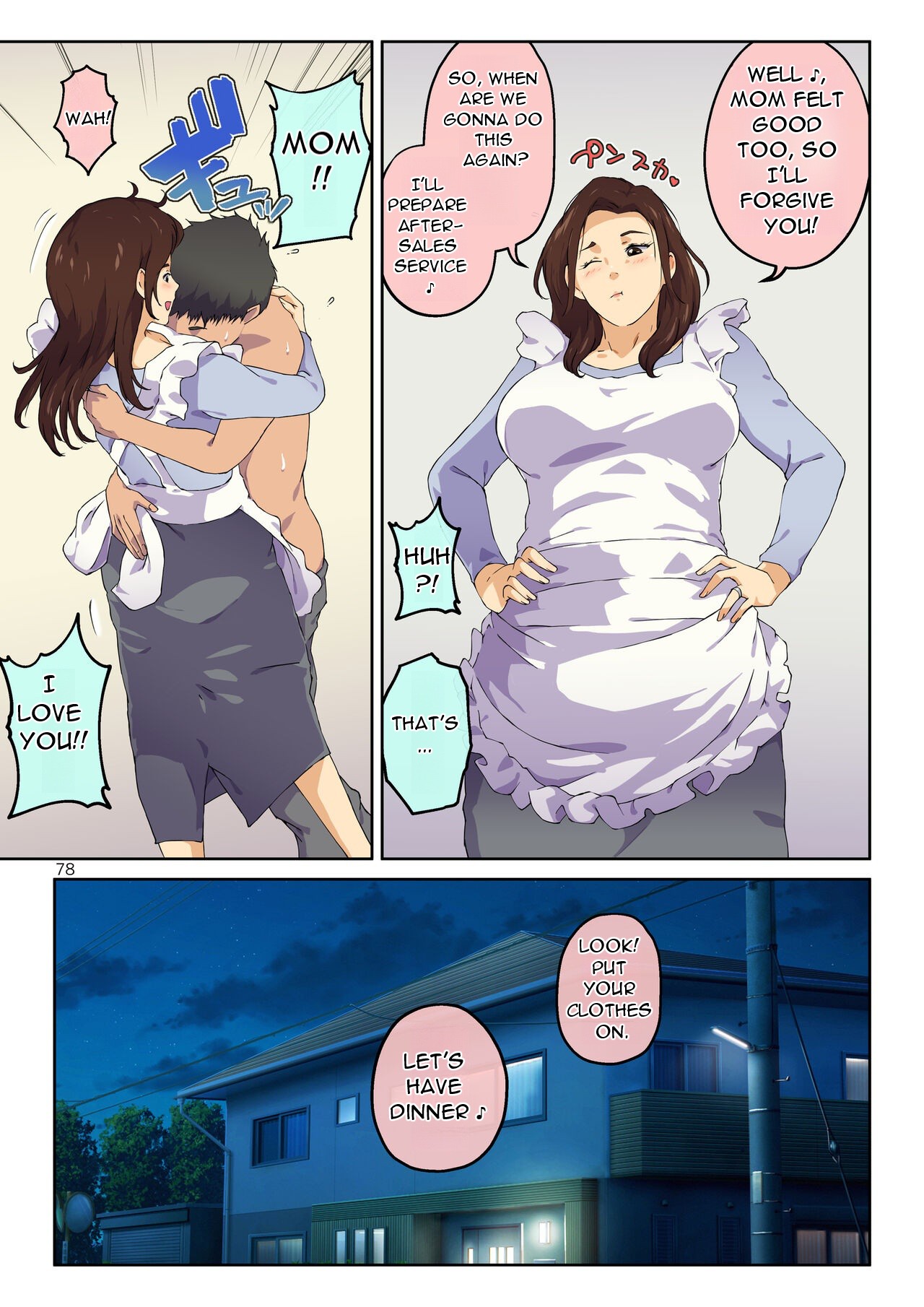 When I Confessed to My Mother, She Let Me Do XXXX page 79