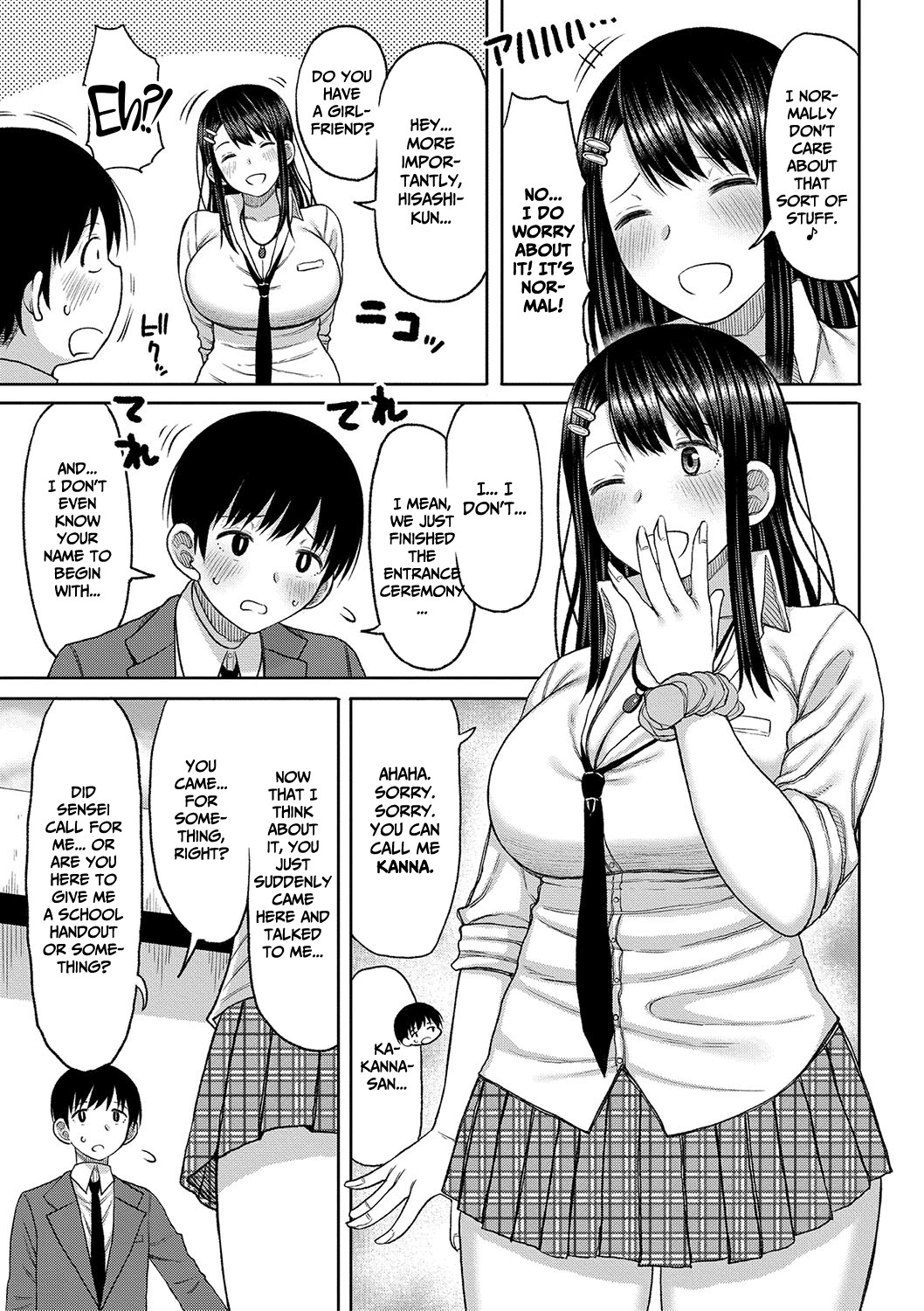 When I Entered a Coeducational School This Year, I Was the Only Boy page 10
