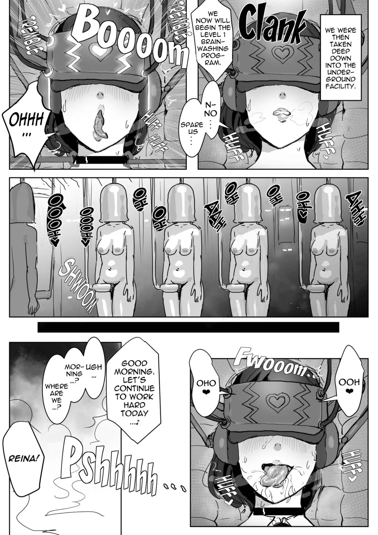 When I Infiltrated A High-Tech Company I Was Modified Into A Perverted Futanari Android page 13