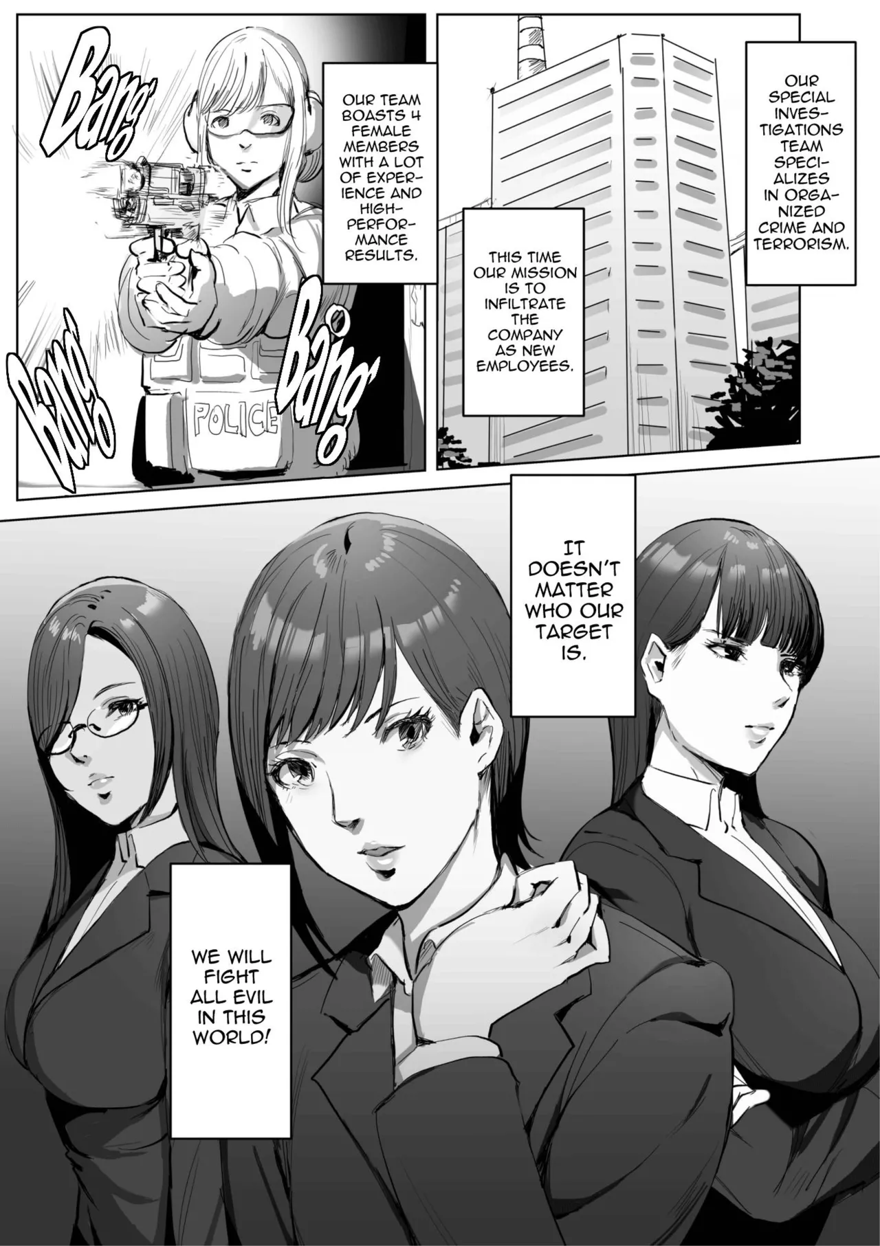 When I Infiltrated A High-Tech Company I Was Modified Into A Perverted Futanari Android page 6