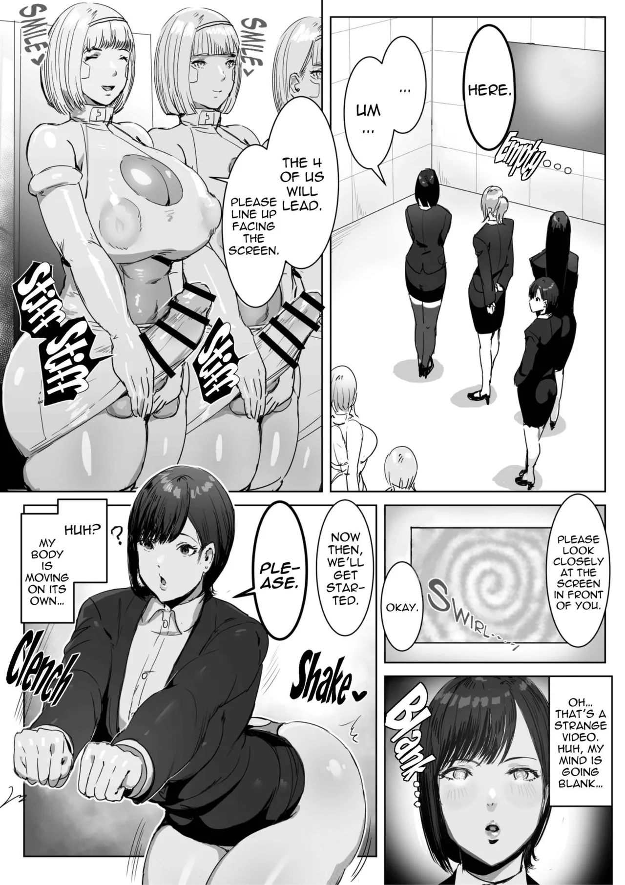 When I Infiltrated A High-Tech Company I Was Modified Into A Perverted Futanari Android page 8