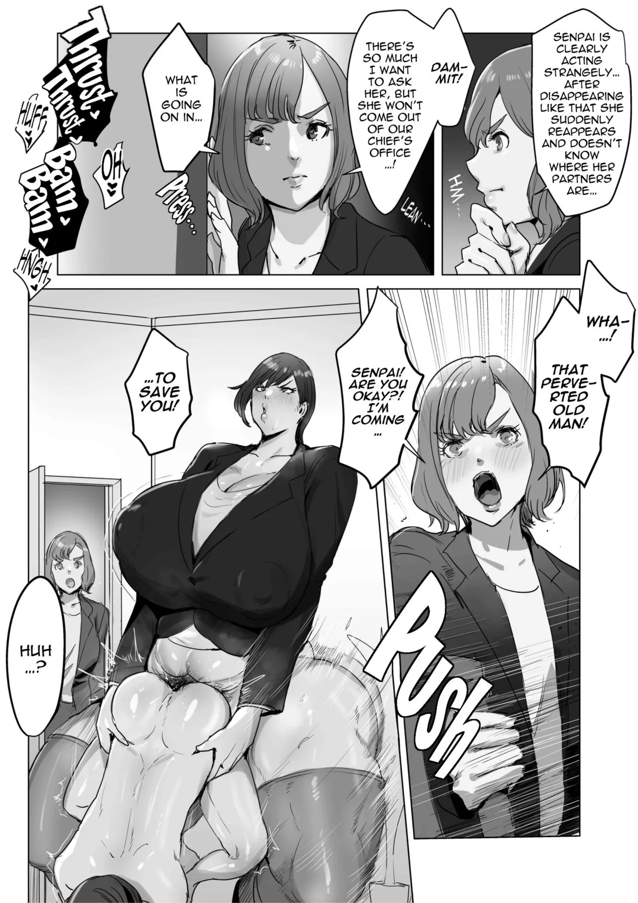 When I Infiltrated A High-Tech Company I Was Modified Into A Perverted Futanari Android page 81
