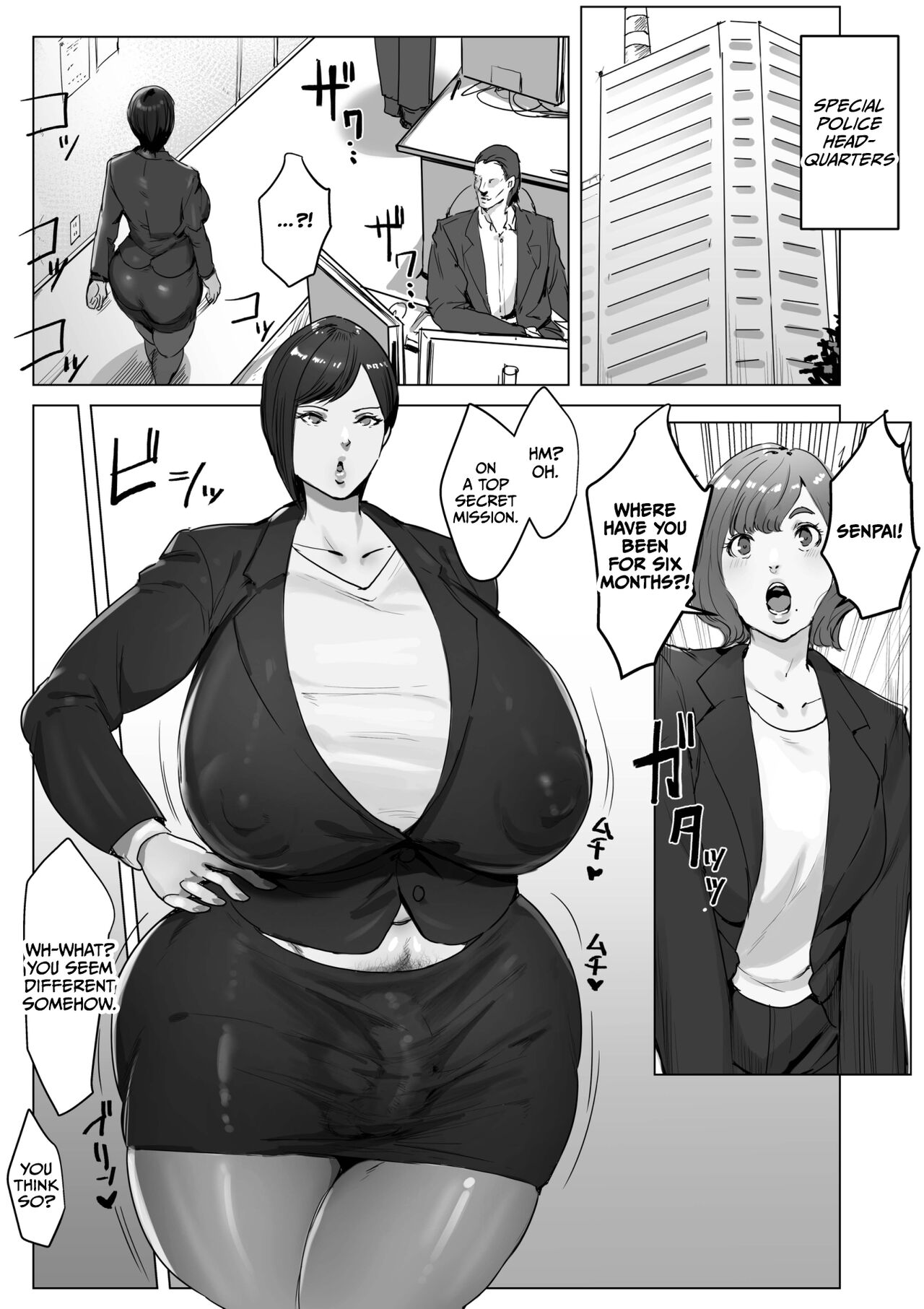 When I Infiltrated a High-tech Company, I Was Turned Into A Lewd Futanari Android page 77