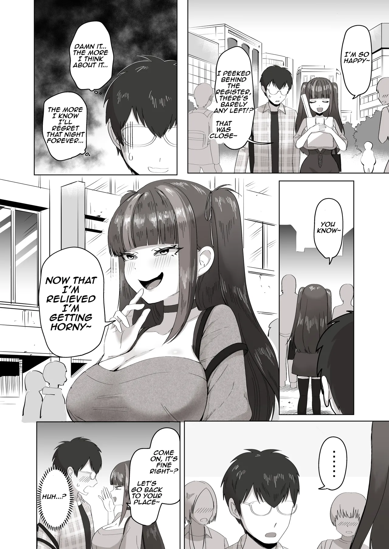 When I Met My Follower I’d Been Passionately Talking About Eroge With Day and Night page 13