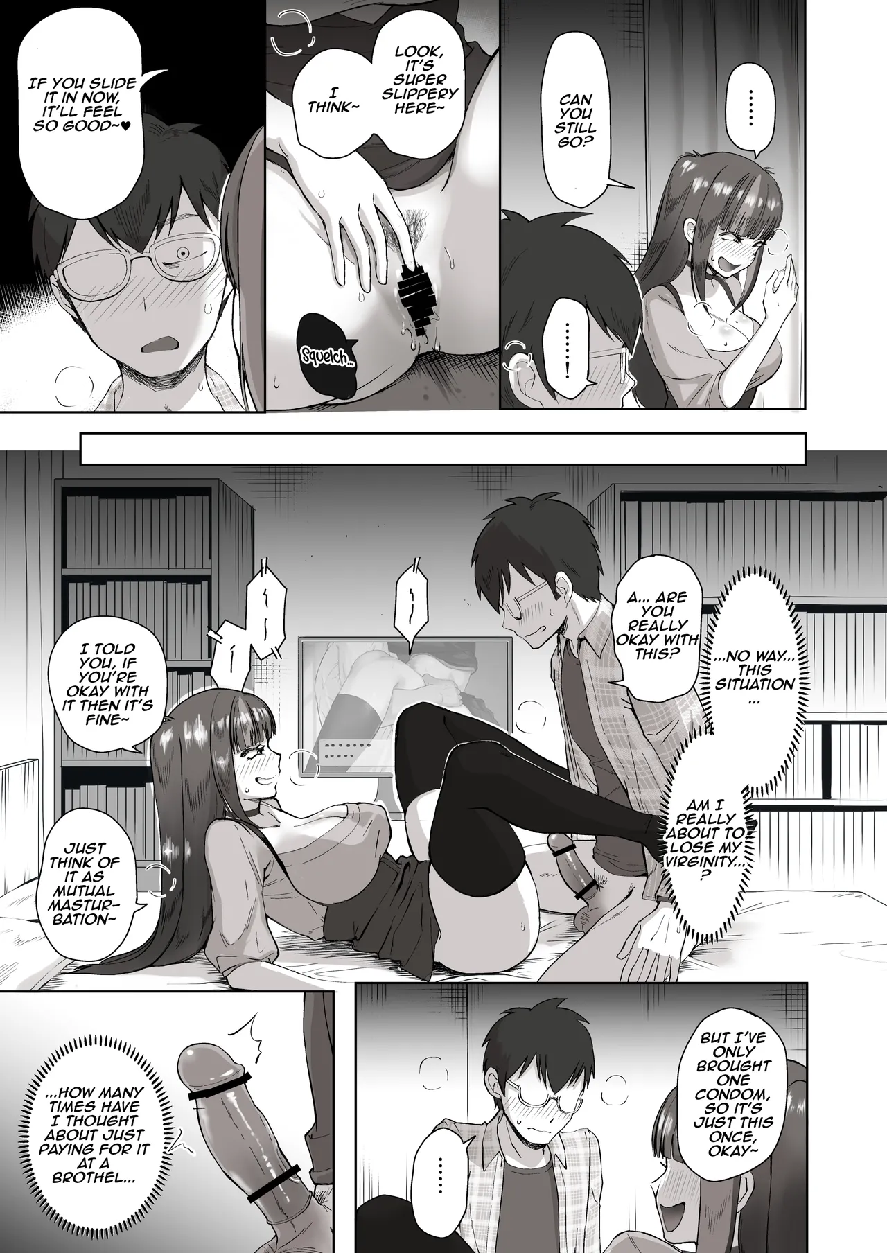 When I Met My Follower I’d Been Passionately Talking About Eroge With Day and Night page 22