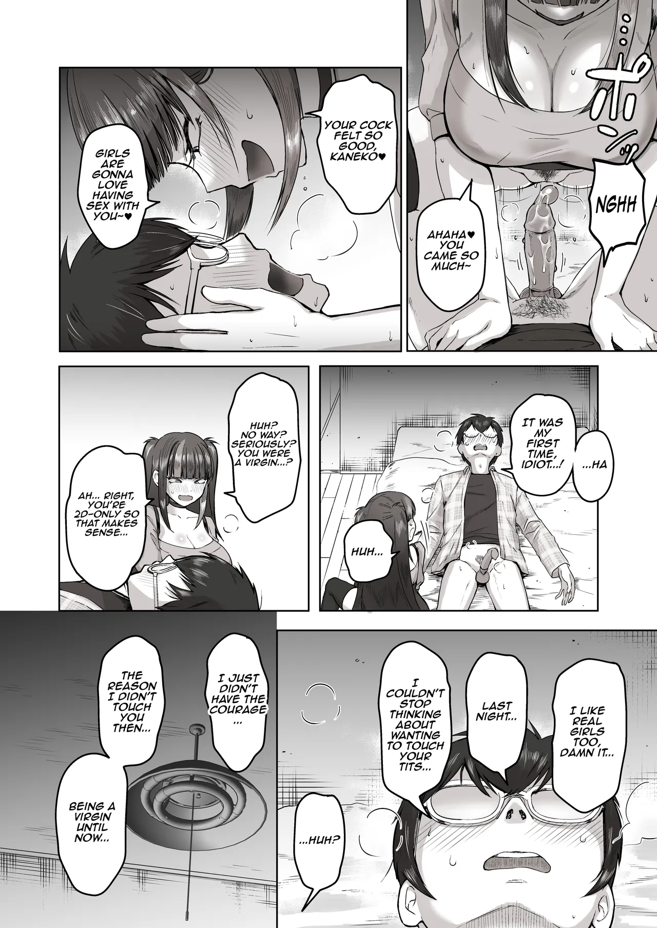 When I Met My Follower I’d Been Passionately Talking About Eroge With Day and Night page 27
