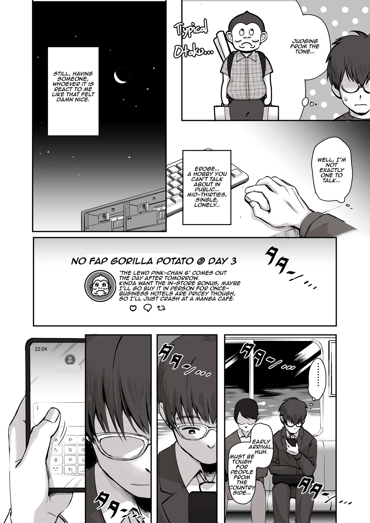 When I Met My Follower I’d Been Passionately Talking About Eroge With Day and Night page 3