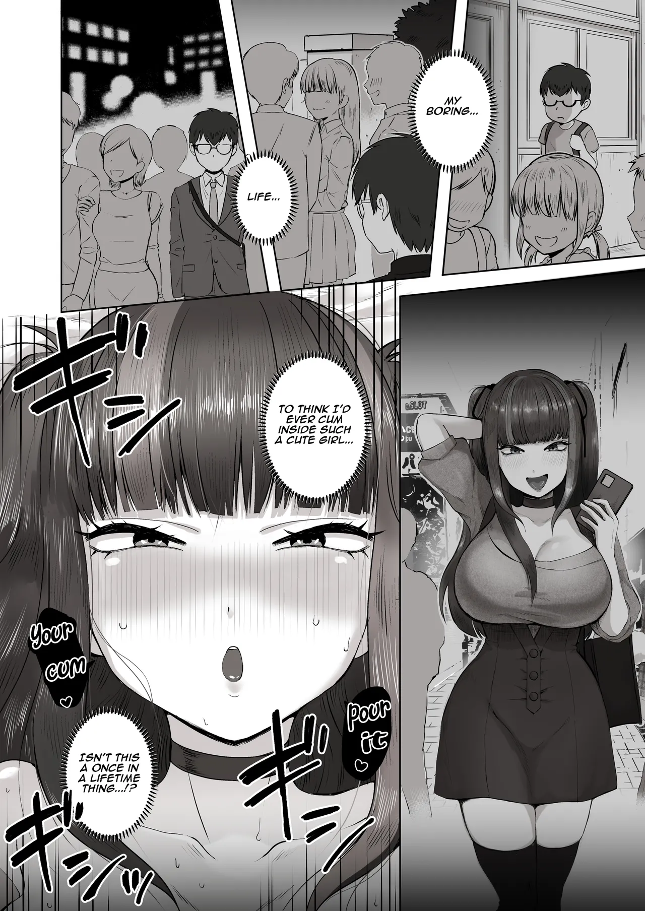 When I Met My Follower I’d Been Passionately Talking About Eroge With Day and Night page 35
